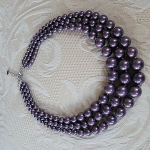 Charter club 3 rows necklace